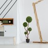 KTMBDW 4/5Ft Artificial Boxwood Topiary Ball Tree Spiral Topiaries Greenery Indoor/Outdoor Plants - 2 of 4