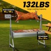 Mojgar  Rotisserie Grill Roaster, 132lbs Charcoal Grill Outdoor BBQ Grill Pig Lamb Spit Roaster with Hand Crank - 3 of 4