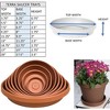 Bloem Terra Round Plastic Saucer Tray for Planters - 3 of 4