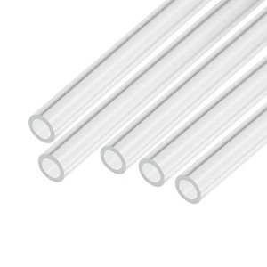 Unique Bargains Lamp Lantern Water Cooling System Acrylic Round Pipes Clear 9 Pcs 6" - 1 of 4