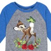 Boys' - Disney - Christmas Botanical Butterfly Raglan Graphic T-Shirt - 2 of 3