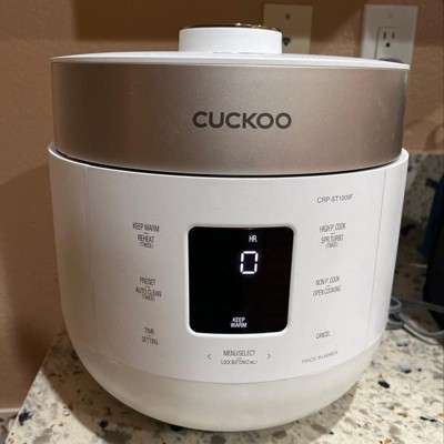 Cuckoo 3-Cup Induction Heating Pressure Rice Cooker - Black/ Gold - The WiC  Project - Faith, Product Reviews, Recipes, Giveaways