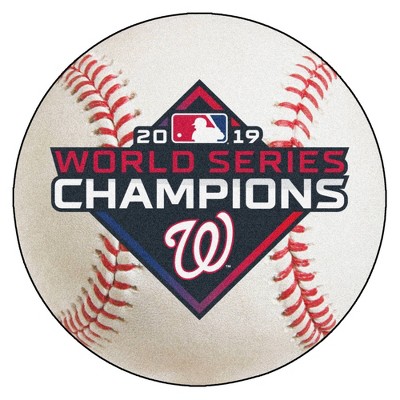 MLB Washington Nationals 27"x27" World Series ChampionsRoundel Rug