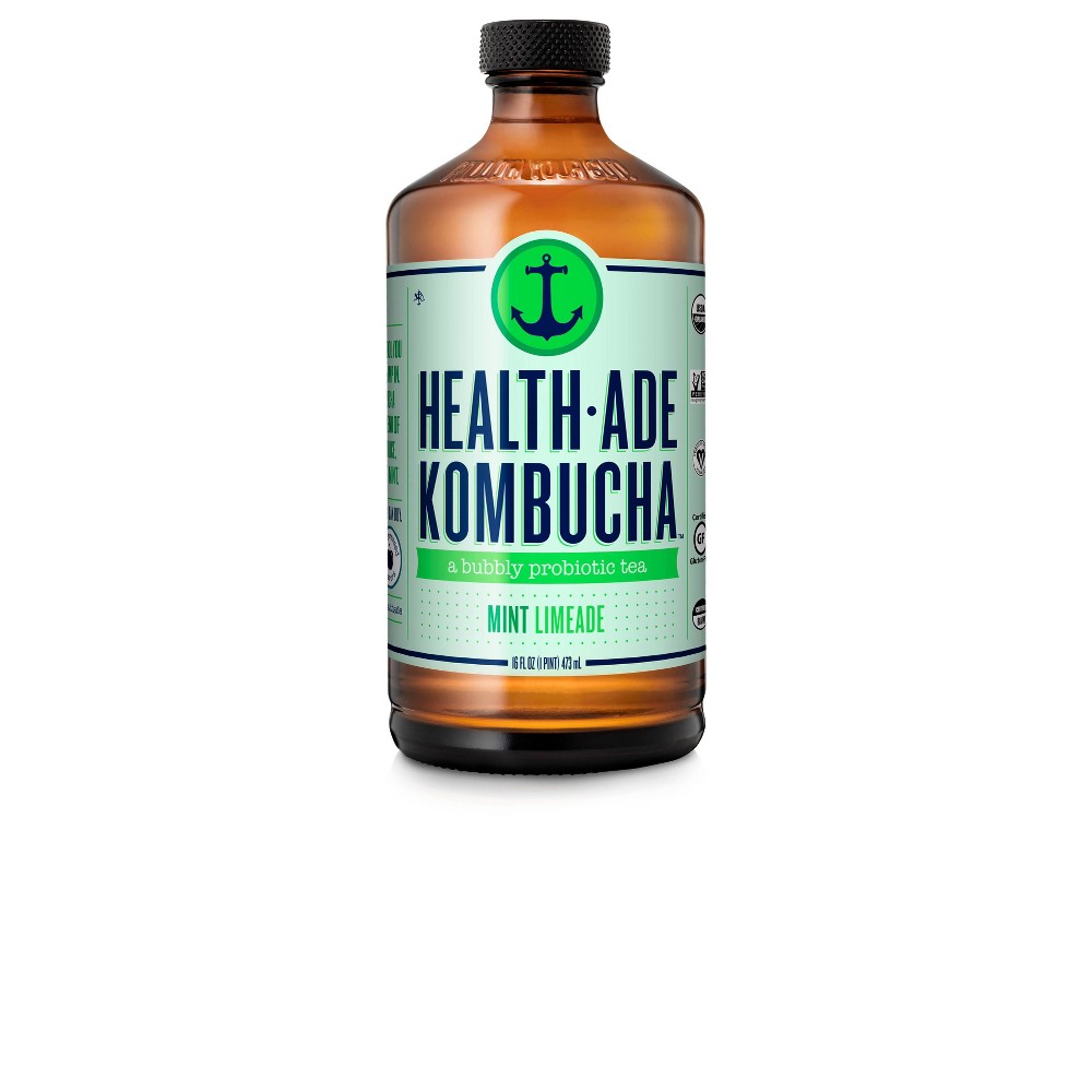 Health-Ade Mint Limeade Kombucha - 16 fl oz