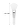 Unique Bargains Short Handle Facial Mask Brush Silver Tone 1 Pc - 4 of 4