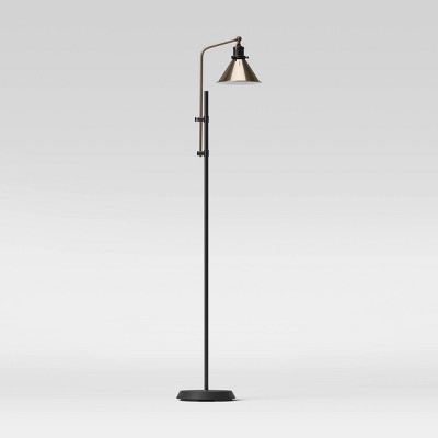 Adjustable Floor Lamp (Includes LED Light Bulb) Black - Threshold™