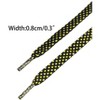 INSPIRE CHIC Athletic Polka Dots Flat Double Layer Shoelaces 2 Pairs - 3 of 4