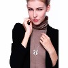 Adjustable Bow Tie Pendant Necklace, Fashion Ribbon Jewelry with Movable Charm - 2 of 4