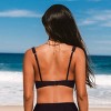 Women's Stylish Strappy Plunge Back Hook Bikini Top - Cupshe - 4 of 4