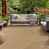 World Rug Gallery Distressed Frame Reversible Jute-Look Indoor/Outdoor Rug - 2 of 4
