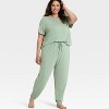 Women's Cooling Jersey Jogger Pajama Pants - Auden™ - 3 of 3