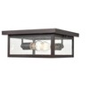 Millennium Lighting Evanton 2 - Light Flush Mount in  Powder Coat Black - 4 of 4