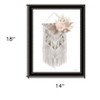 HomeRoots BOHEMIAN MACRAME Black Framed Print Wall Art - 3 of 4