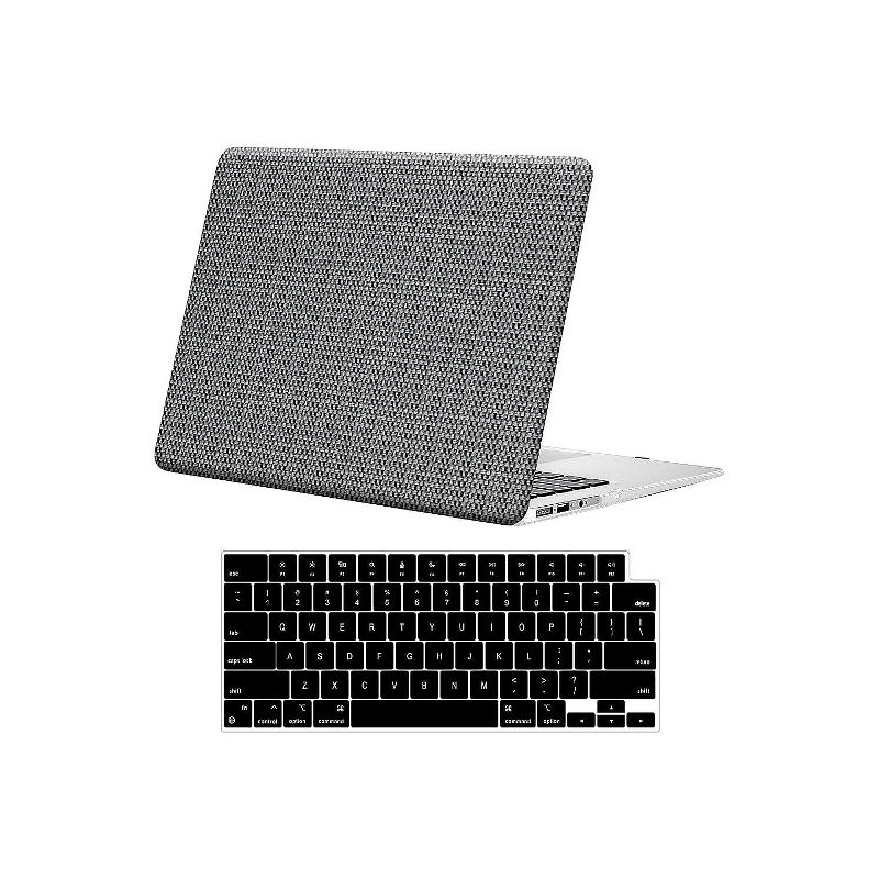 SaharaCase Woven Laptop Case for Apple MacBook Air 15" M2 Chip Laptops Charcoal (LT00019), 1 of 7