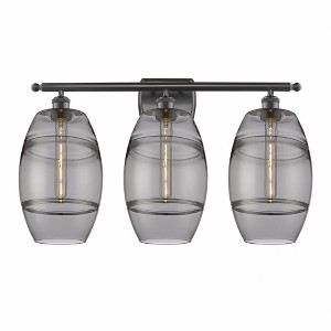 Vaz - 3 Light Bath Vanity In Industrial Style-10.88 Inches Tall and 28 Inches Wide - 1 of 1