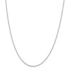 Black Bow Jewelry 1.5mm, Sterling Silver Solid Rolo Chain Necklace - 3 of 4