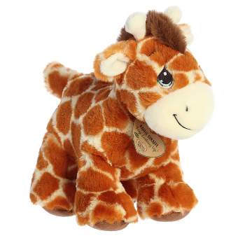Aurora Small Raffie Giraffe Precious Moments Inspirational Stuffed Animal Brown 9"