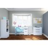 Arobas 3 Drawer Filing Cabinet White - Nexera: Home Office Lateral, Legal/Letter Size, Anti-Tilt - 4 of 4