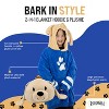 Plushible Dougie the Dog Kids Snugible Blanket Hoodie & Pillow - 2 of 4