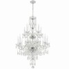 Crystorama Lighting Traditional Crystal 15 - Light Chandelier in  Polished Chrome - 3 of 4