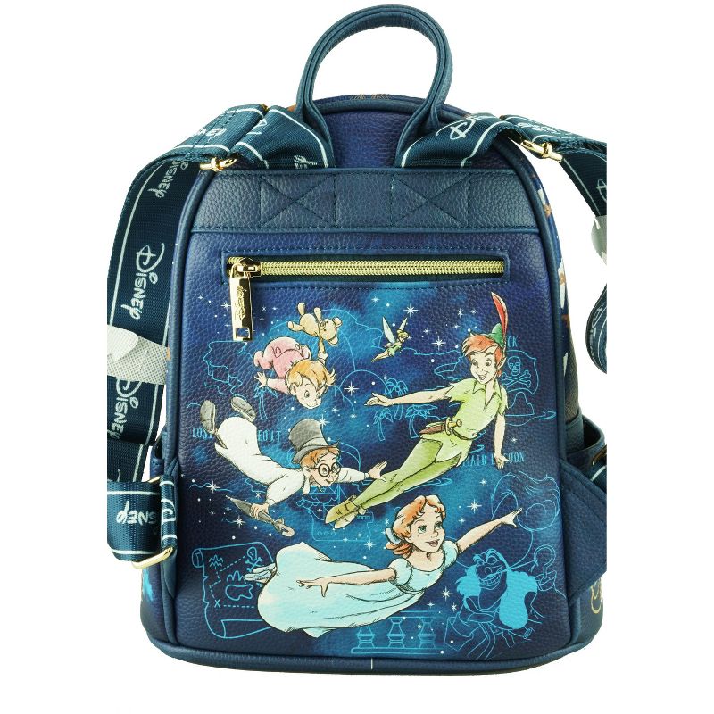 Peter Pan WondaPop 11" Vegan Leather Fashion Mini Backpack, 2 of 6