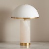 Izabel Alabaster Table Lamp - CTL1063 - Gold/White - Safavieh Couture - 3 of 4