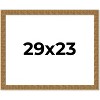 PosterPalooza | Photo Size Sculpted Black Picture Frame - UV Acrylic, Foam Board Backing, Hanging Hardware - 2 of 4
