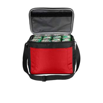 Port Authority Medium 12-Can Cube Cooler with Shoulder Strap