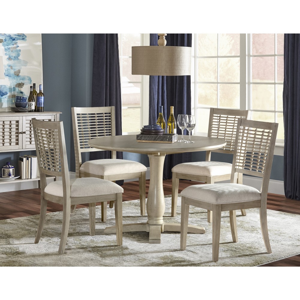 Photos - Dining Table Hillsdale Furniture Ocala Wood Round  with 4 Wood Dining Chair