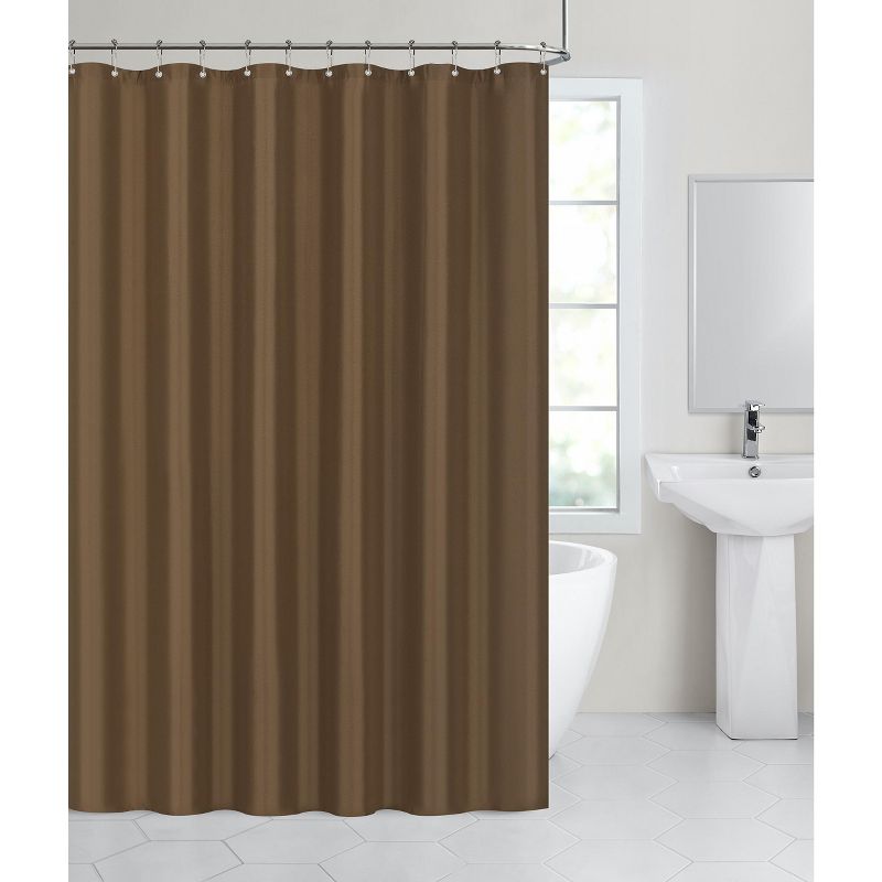 GoodGram Hotel Collection Fabric Shower Curtain Liners With Reinforced Hook Holes, 1 of 8