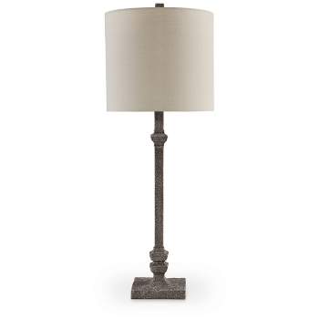 Signature Design by Ashley Oralieville Accent Lamp Gray/Beige