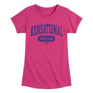 Girls' - Barbie - Kensational 1961 Fitted Short Sleeve Graphic T-Shirt - 1 of 4