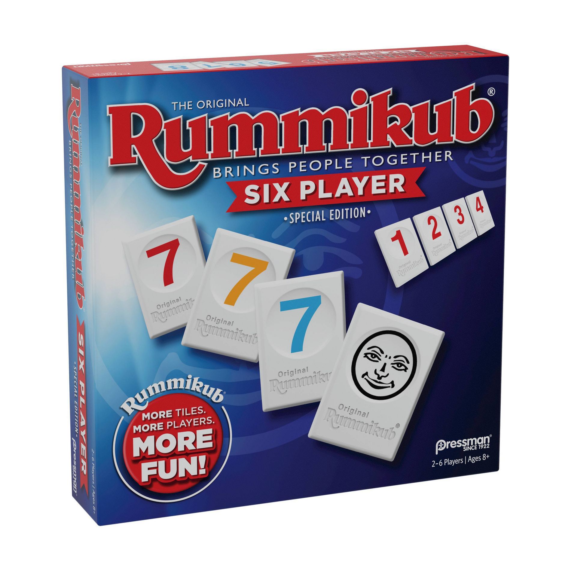 Pressman The Original Rummikub Six Player Special Edition