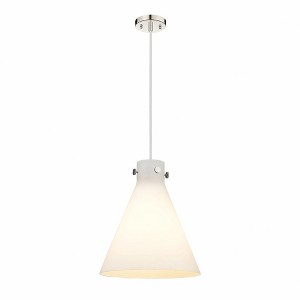 Newton Cone - 1 Light Pendant In Industrial Style-16.5 Inches Tall and 14 Inches Wide - 1 of 1