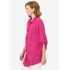 Woman Within Plus Size Cotton Gauze Bigshirt - 4 of 4