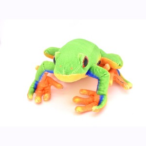 Collectible Wildlife Gifts | Frog, Red Eye Tree Frog, Stuffed Animal, Educational, Plush Realistic Figure, Lifelike Model, Replica, Gift, 9 - 1 of 1