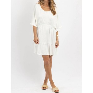 Women's FRENCH TERRY COVERUP DRESS - Beeson River - 1 of 4