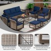 UPTIOT 8-Piece Outdoor Patio Conversation Set - 4 of 4
