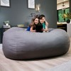 Big Joe Bean Bag Chair with Removeable Cover, Foam Filled, Multiple Sizes and Fabrics, All Ages - 3 of 4