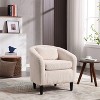 NicBex 24.8 Inch Modern Corduroy Single Sofa with Thick Cushions and 1 Pillow for Living Room,Office,Apartment - 2 of 4