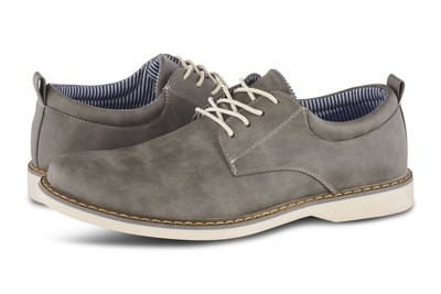 Members Only Men's Plain Toe Oxford Shoes-9-grey : Target