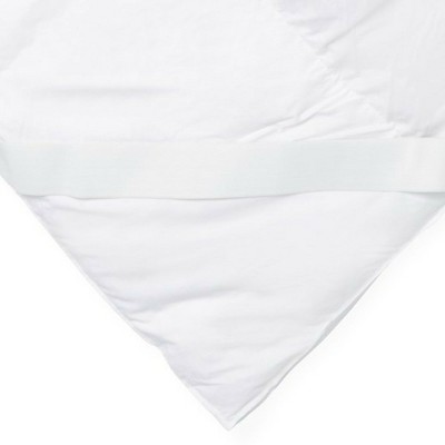 Full Size White Down Featherbed Mattress Topper