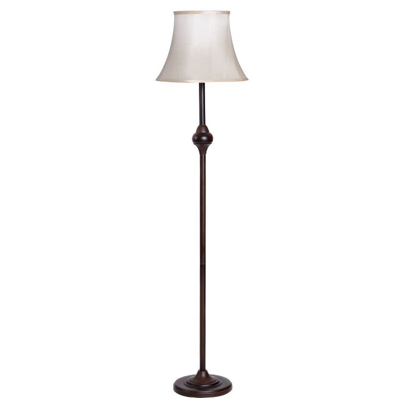 Bronze Modern Floor Lamp Light Lighting Livingroom Bedroom Décor w/ LED Bulb, 2 of 8