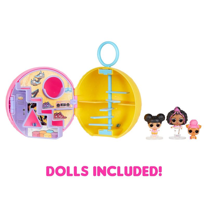 L.O.L. Surprise! Mini Family - with 3 Dolls, Surprises, Mini Collectible Dolls, Ball Playset, Mini Tween Fashion Dolls, 3 of 8