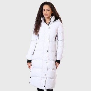 Canada Weather Gear Women's Quilted Maxi Parka Jacket - 1 of 3
