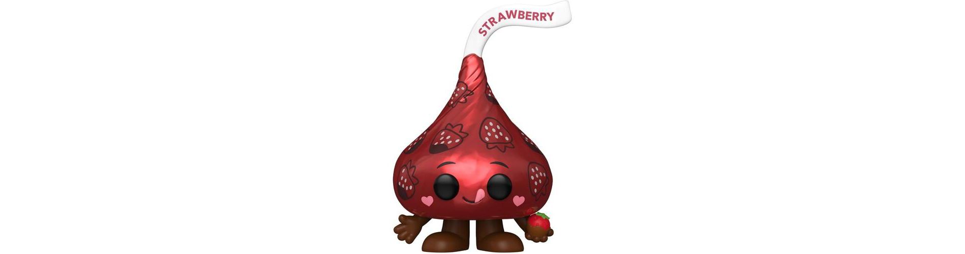 Funko - FUNKO POP! Ad Icons: Hershey's Kisses - Chocolate Dipped Strawberry