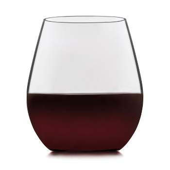 Libbey Signature Kentfield Stemless Red Wine Glasses, 18-ounce, Set of 4