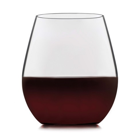 Libbey Signature Kentfield Stemless Red Wine Glasses, 18-ounce