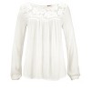 Women's Floral Lace Insert Blouse Shirt - LASCANA - 2 of 4