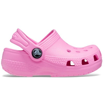 Image of Crocs Infant Littles Clogs Baby Shoes, C2/3, Taffy Pink
